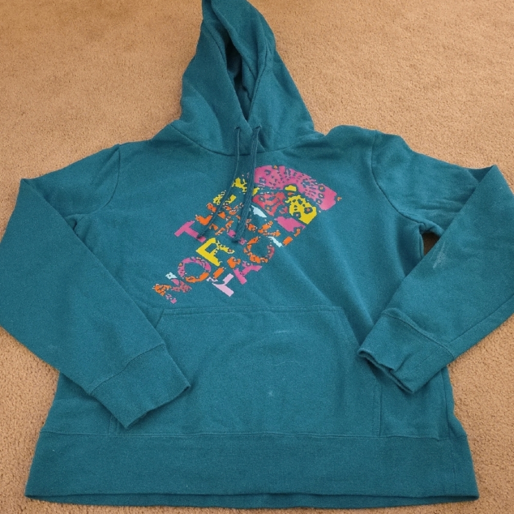 The North Face Women's Teal Hoodie